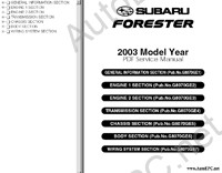 Subaru Forester 2001-2008     ,  ,   Subaru,  