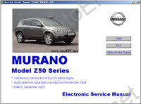 Nissan Murano Z50  2005->,     ,    ,    ,   
