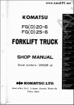   Komatsu Forklift 