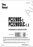 Komatsu Hydraulic Excavator PC228US-2, PC228USLC-1,2     Komatsu () PC228US-2, PC228USLC-1,2