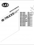 Nissan UD Trucks 1200, 1400, 1800, 2000, 2300, 2600, 3000, 3300     Nissan UD, ,  Nissan Diesel UD Trucks 4x2 forward control 1999-2004