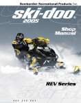 BRP Ski Doo REV Seris Service Manual 2005       Ski Doo (BRP),     