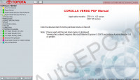 Toyota Corolla Verso 2001-2004 Service Manual (09/2001-->01/2004),      ,  , ,  ,  