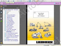Liebherr L524 - L542 2 plus1 Wheel Loader Service Manual       Liebherr L524 / L528 /L538, L542     