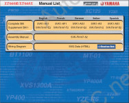 Yamaha XVS650A, MT-03, TDM900/A, FZ1-N/S/SA, YZF-R1, BT1100, XT660R/X   , , ,   Yamaha ()   