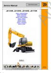 JCB JS Wheeled Excavators Service Manual      JCB JS,  ,  ,  ,  