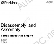 Perkins Engine 1103D        1103D Industrial Engine