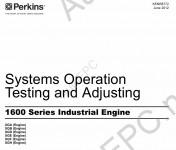 Perkins Engine 1600          Perkins Engine 1600