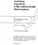 Perkins Engine 4.192-4.203        4.192-4.203