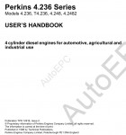 Perkins Engine 4.236        4.236, 4.248, 4.212, T4.38