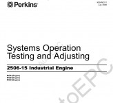 Perkins Engine 2506-15 Perkins Workshop Manual 2506-15 Industrial Engine (MGA Engine, MGB Engine, MGD Engine)