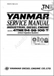 Yanmar Industrial Diesel Engine 4TNE94-98-106(T)      Yanmar 4TNE94-98-106(T), PDF