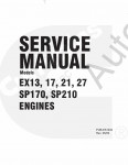 Robin Subaru Engines Service Manual EX13, 17, 21, 27, SP170, SP210       EX13, 17, 21, 27, SP170, SP210, PDF