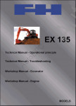 Fiat Hitachi Crawler Excavators     Fiat Hitachi EX 135, EX 165, EX 215, EX 255, EX 285, EX 355/355BEH, EX 455,     ,     -.