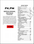 FUSO USA - 2005-2007 Service Manual for MUTIII      FUSO  FE, FG, FK, FM, 2005-2007 MY