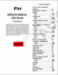 FUSO USA - 2002-2004 Service Manual Canter FE/FG, FH, FK/FM       FUSO  FE, FG, FH, FK, FM, 2002-2004MY, PDF