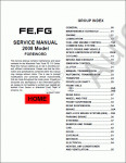 FUSO USA - 2008 Service Manual Canter FE/FG, FK/FM      FUSO  FE, FG, FK, FM, 2008 MY, PDF