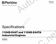 Perkins Engine 1104D        1104D Industrial Engine