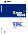 Tadano Rough Terrain Crane GR-900XL-3, GR-1000XL-3 - Service Manual      ,    ,  ,  ,    .