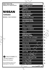 Nissan Terrano - R20  2002->       , ,    ,   Nissan Terrano