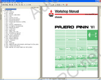 Mitsubishi Pajero Pinin 2000-2003,   , ,   Mitsubishi Pajero Pinin.