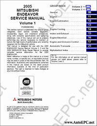 Mitsubishi Endeavor 2005     , ,  .