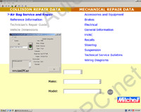 Mitchell CRSeries 5.5 1992-2008 Air Conditioning and Heating