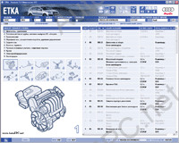 Audi, Vw ETKA 8.1      . Data version - 1200,   