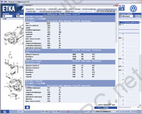 Audi, Vw ETKA 8.1      . Data version - 1200,   