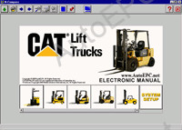 Caterpillar ForkLift Truck N-Compas, каталог запчастей для автокаров погрузчиков Caterpillar, представлены запчасти автогрузчики Катерпиллар, гаговые погрузчики, электропогрузчики