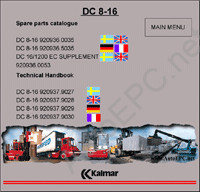 Kalmar Lift Truck          Kalmar () DC 8-16, DC 20-25, DC 28-52N,DC 2.5-8,DC 9-16,DC 18-25N,DCB 28-45,EC 2-8