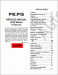 Mitsubishi Fuso 2008 Service Manual        , ,   Mitsubishi Fuso FE, FG, FK, FM
