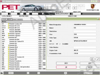 Porsche PET 7.2   Porsche (),     ,   ,  VIN  , data version 259