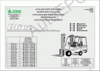 Cesab Forklifts    Cesab BLITZ, MAK, DRAGO