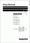 Komatsu Hydraulic Excavator PC210-8, PC230-8, PC240-8     Komatsu () PC210-8, PC230-8, PC240-8