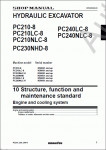 Komatsu Hydraulic Excavator PC210-8, PC230-8, PC240-8     Komatsu () PC210-8, PC230-8, PC240-8