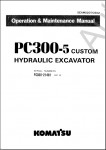 Komatsu Hydraulic Excavator PC300-5, PC400-5  ,     Komatsu () PC300-5, PC400-5