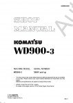 Komatsu Wheel Dozer WD900-3        Komatsu ()  WD900-3