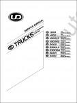 Nissan UD Trucks 1300, 1400, 1800, 2000, 2300, 2600, 3300  Nissan Diesel UD, ,   Nissan Diesel UD Trucks 4x2 forward control 2005-2007 