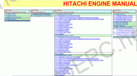 Hitachi Engine Manual     S16R-Y1TAA-1, S12A2-Y1TAA1, S6R-Y1TAA1, S6R-Y2TAA2 (EX3600-5, EX1900-5, EX1200-5, EX1200-5C)