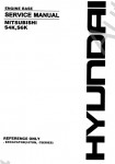 MITSUBISHI S4K, S6K Diesel Engine        Mitsubishi () S4K, S6K Diesel Engine
