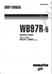 Komatsu WB97R-5 Backhoe Loader      Komatsu () WB97R-5 Backhoe Loader