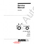Clark Forklift Trucks Service Manuals 2017     Clark (),  ,  ,    