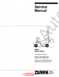 Clark Forklift Trucks Service Manuals 2017     Clark (),  ,  ,    