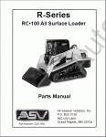 ASV RC-100 Rubber Track Loader каталог запчастей, руководство по ремонту и техобслуживанию погрузчика ASV RC-100