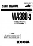 Komatsu Wheel Loader WA380-3        Komatsu () WA380-3, PDF