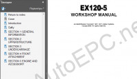 Hitachi EX120-5 Workshop Service Manual       Hitachi () EX120-5,     Hitachi
