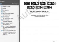 Hitachi EX200-5/200LC-5/220-5/220LC-5/230LC-5/270-5/270LC-5 Service Manual ����������� �� ������� ������������ Hitachi EX200-5/200LC-5/220-5/220LC-5/230LC-5/270-5/270LC-5, ������������� � �������������� ����� ������