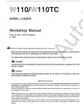 New Holland W110 / W110TC Wheel Loader Workshop Service Manual        New Holland W110 / W110TC,      ,  