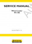 New Holland W110B Wheel Loader Workshop Service Manual        New Holland W110B,      